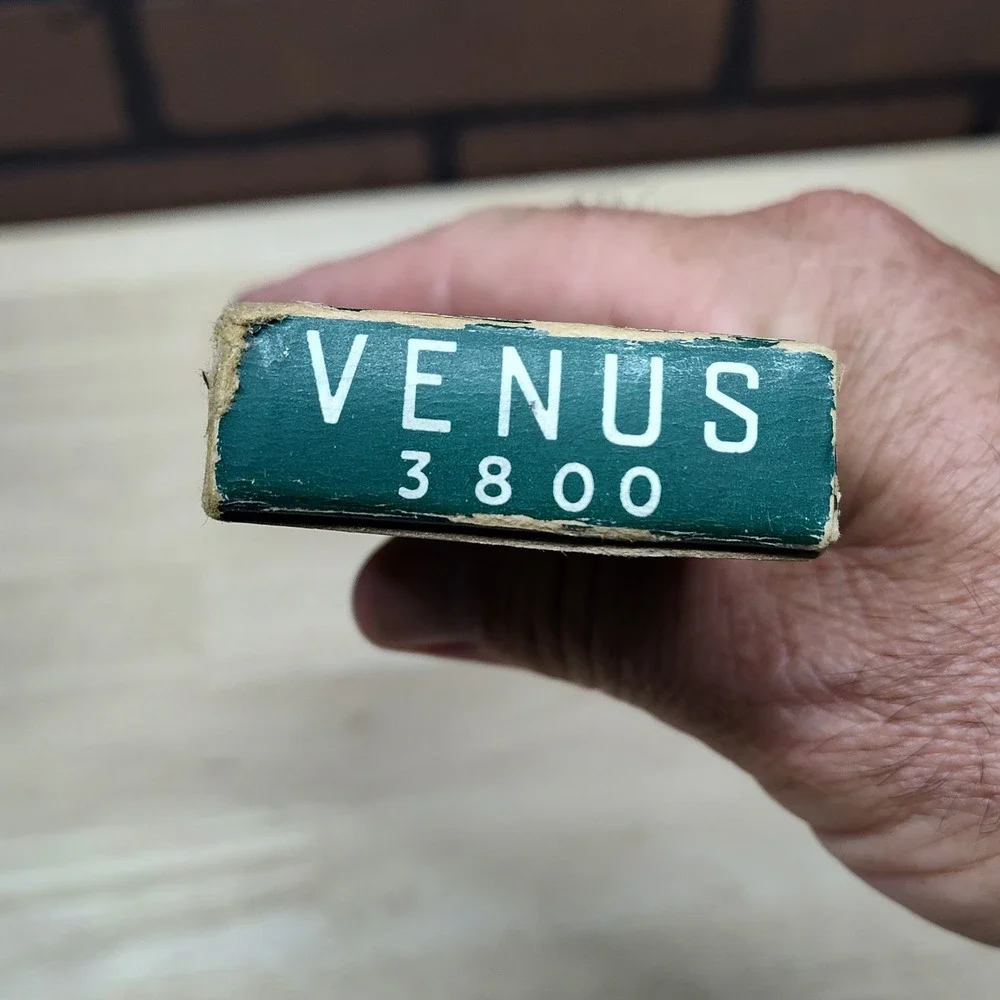 Vintage Venus 3800 4H Drawing Pencils 1 Dozen Unsharpened In Original Box